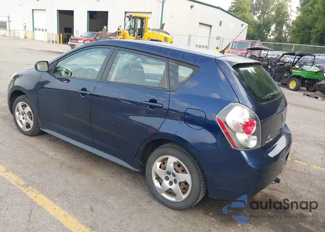 2009 Pontiac Vibe из США, поврежденный, VIN 5Y2SP67859Z457642